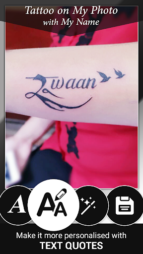 Tattoo Name On My Photo Editor应用截图第0张