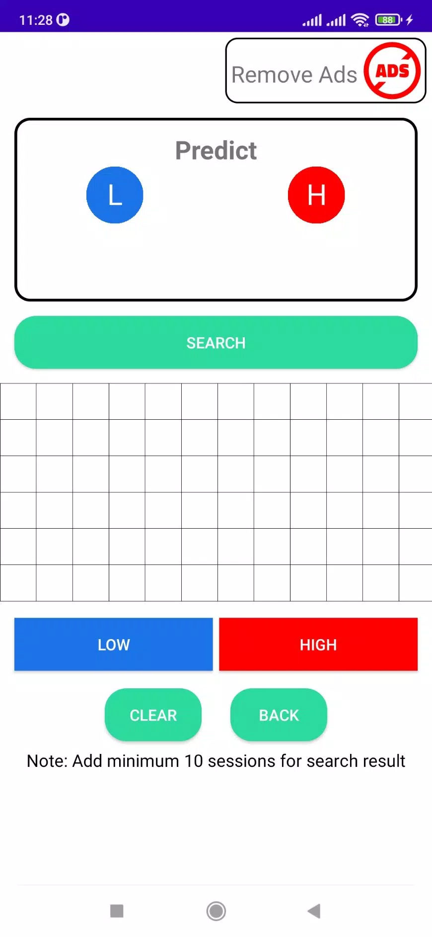 High - Low Predict Tool应用截图第1张