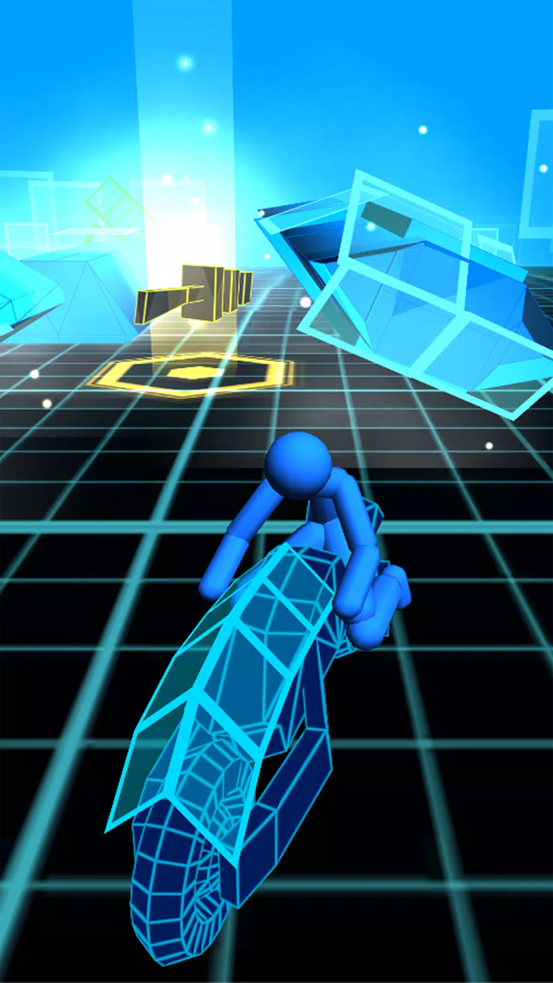 Stickman Neon Motorcycle Race Schermafbeelding 3