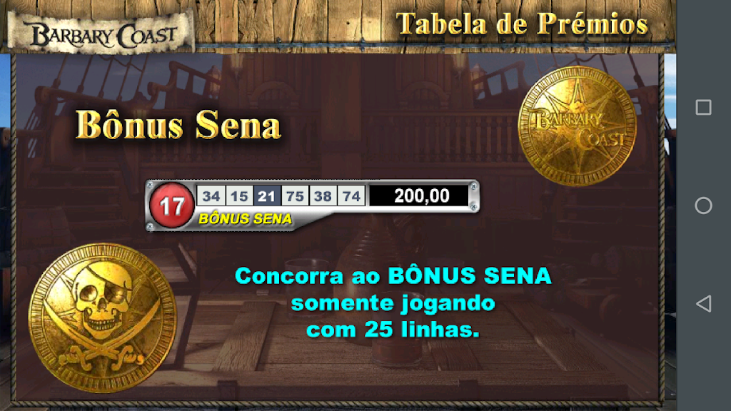 Bucaneiros Caça Níquel 스크린샷 2