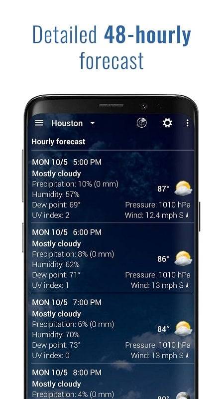 Transparent clock weather Pro Скриншот 3