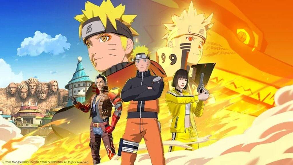 O Tails de Naruto se enfurece no Free Fire Clash das Bermudas