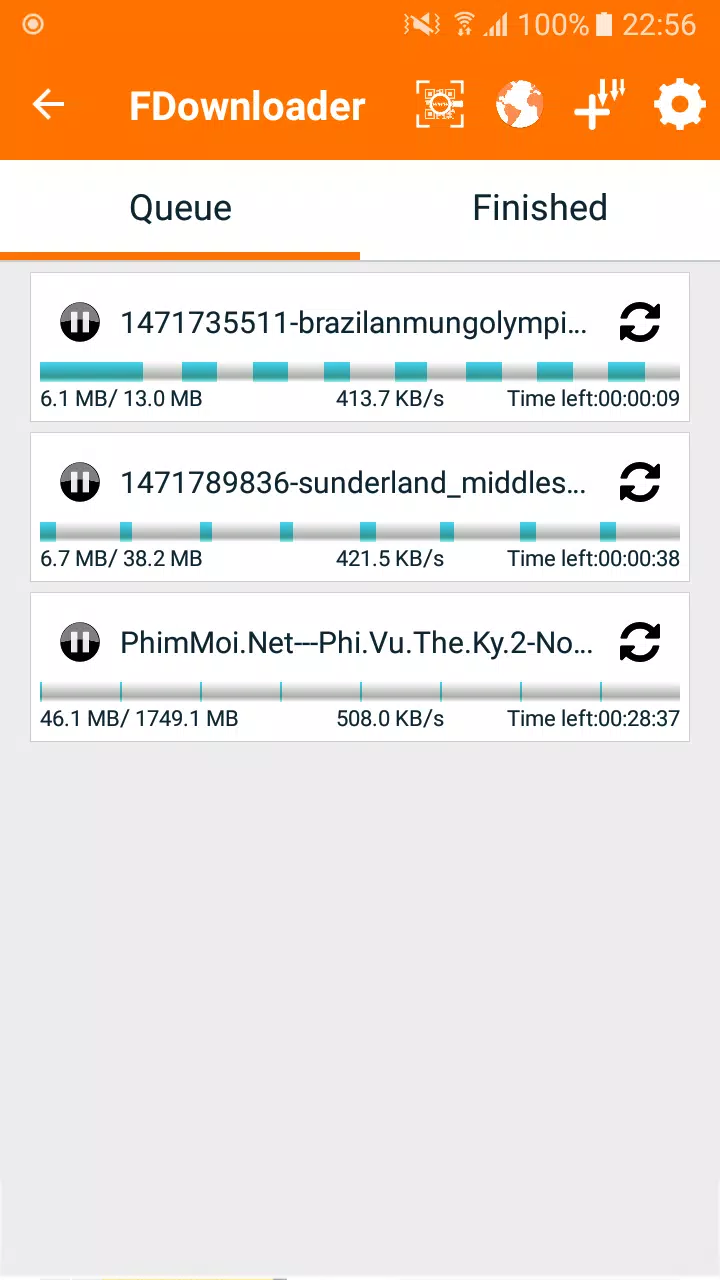 FDownloader Ekran Görüntüsü 2