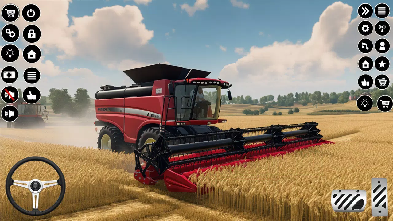 Indian Tractor Farming Sim 3D Captura de pantalla 1