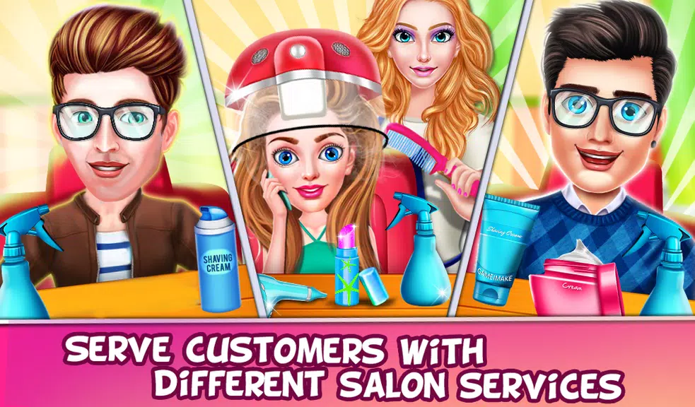 Barber Shop - Simulator Games应用截图第2张