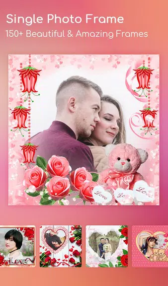 Love Collage, Love Photo Frame Скриншот 1