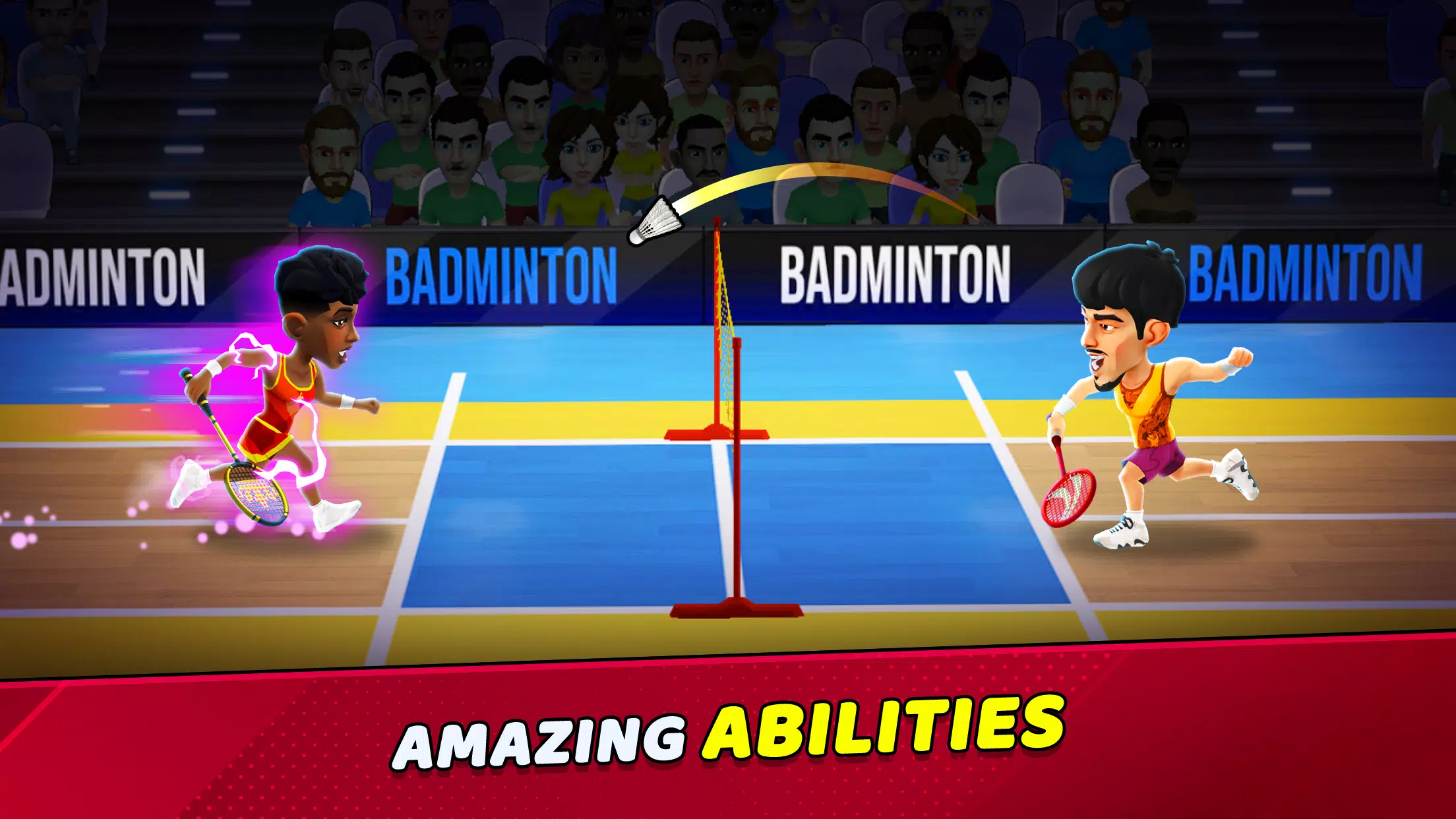 Badminton Clash 3D 스크린샷 2