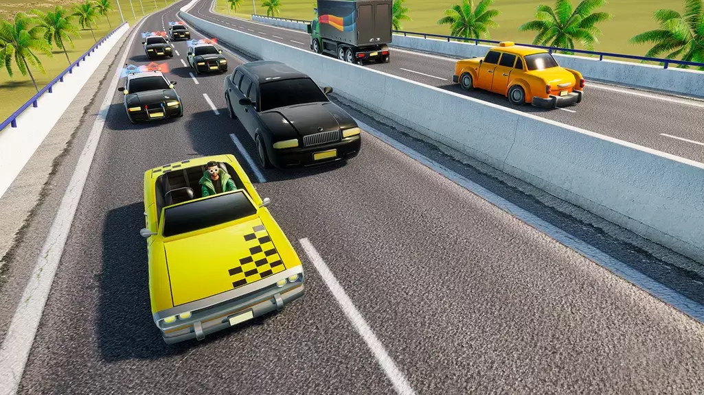 Mini Car Games: Police Chase Ekran Görüntüsü 2