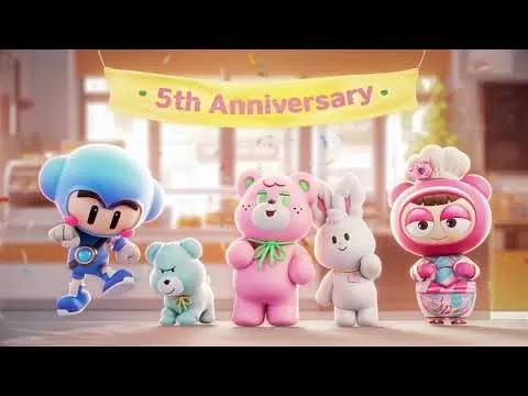 Kartrider Rush+ Celebração do 5º Aniversário com Café Notado