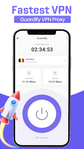 Guardify VPN - Safe Guardify Ảnh chụp màn hình 1