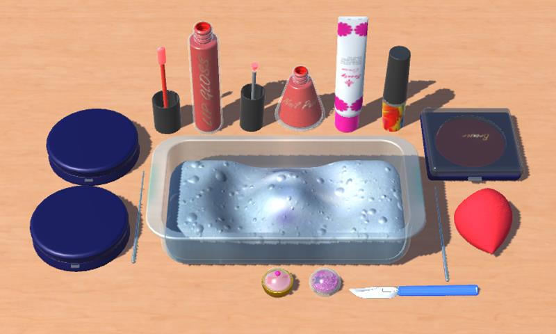 Makeup Slime Game! Relaxation Tangkapan skrin 0