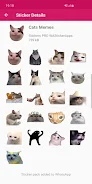 Cat Memes Stickers WASticker Screenshot 2