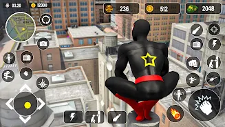 Miami Spider Rope:Superhero 3D Screenshot 1