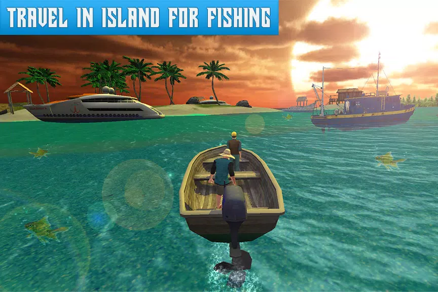 Schermata Boat Fishing Simulator Hunting 1