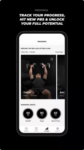 Gymshark Training: Fitness App Скриншот 3