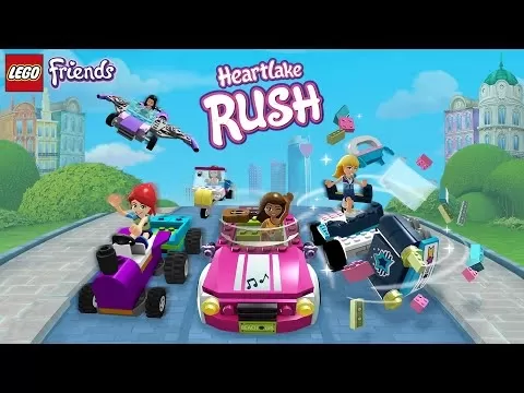 構建它，競爭 - 樂高心lake Rush+在蘋果街機上
