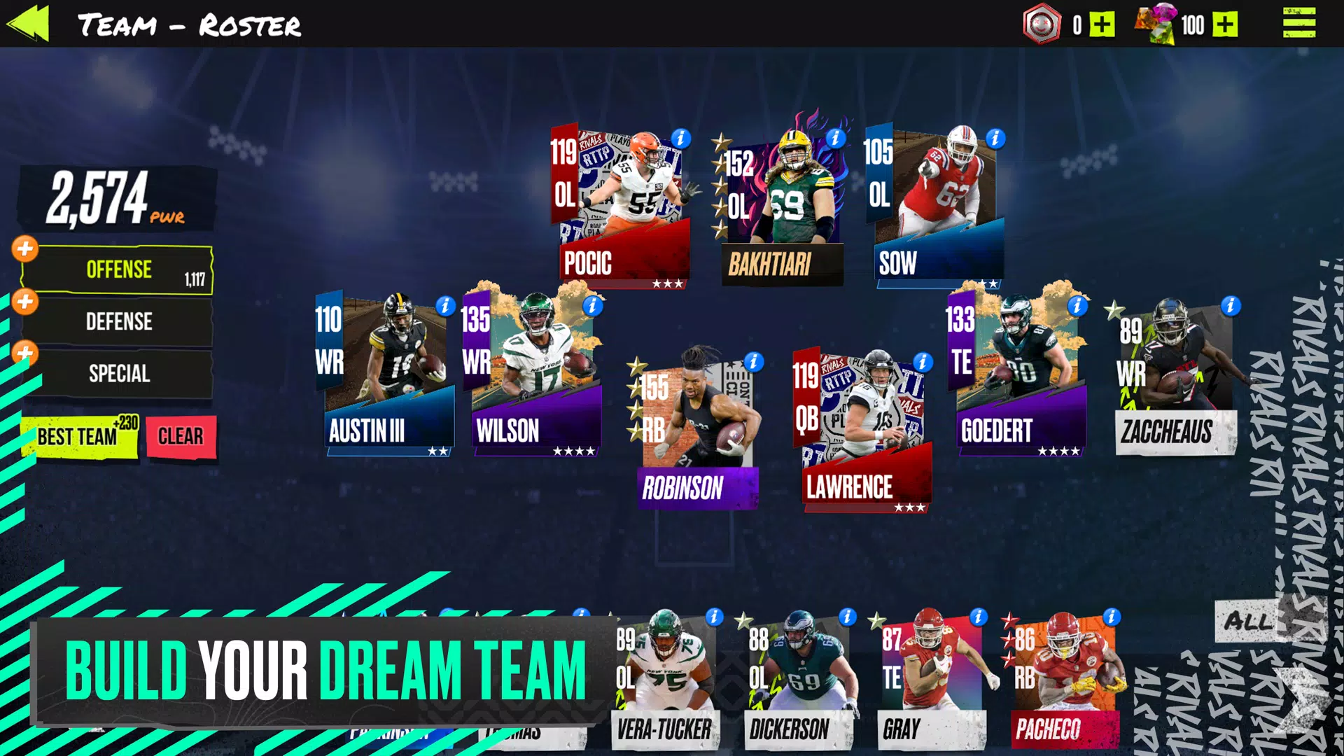 NFL Rivals Captura de tela 2