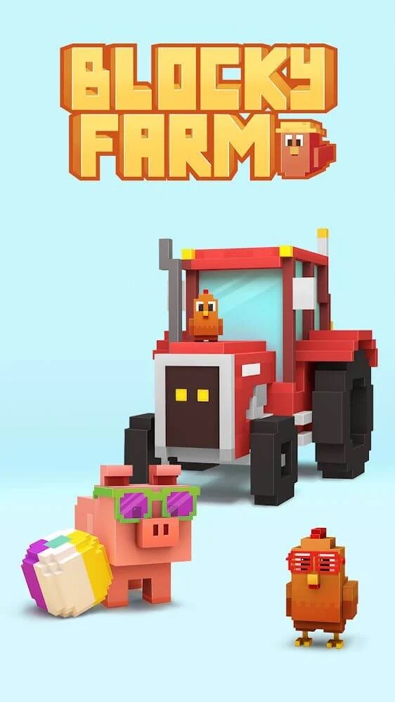 Blocky Farm Ekran Görüntüsü 2