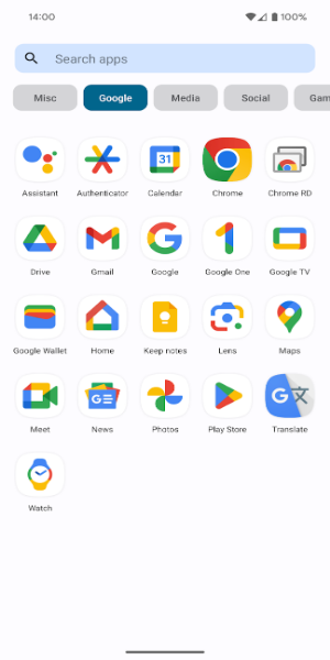 Nova Launcher Prime स्क्रीनशॉट 0