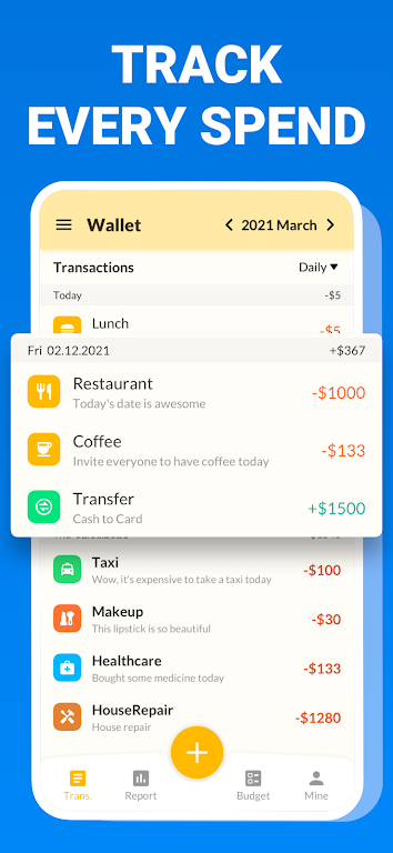 Money Tracker Expense Tracker應用截圖第1張