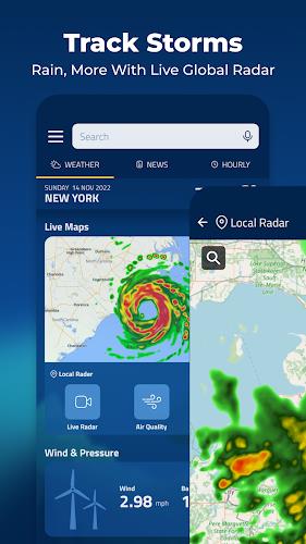 Weather Today Radar Launcher 스크린샷 2