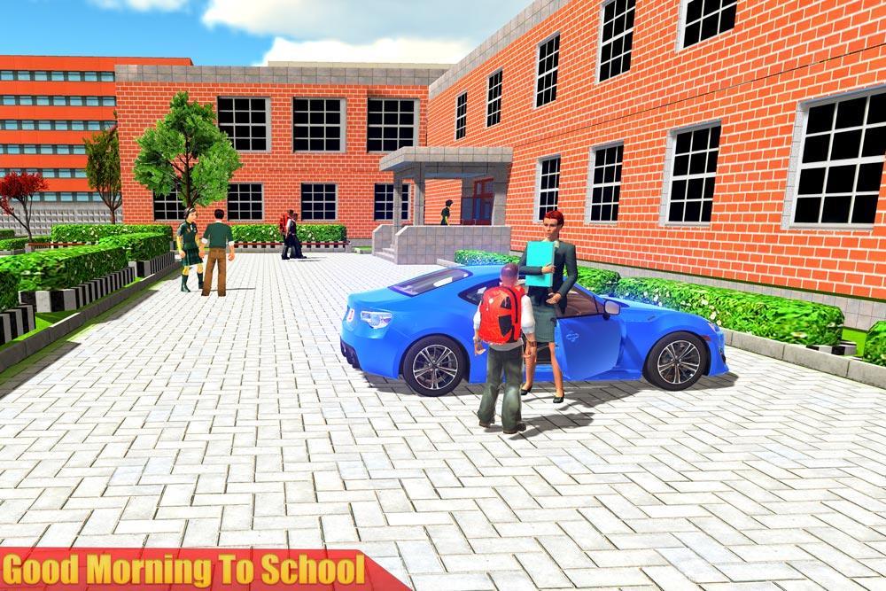 Virtual High School Teacher 3D Скриншот 0