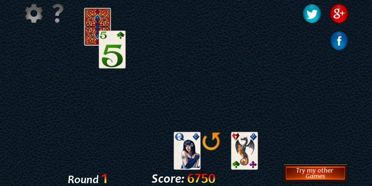 Fantasy Solitaire TriPeaks Screenshot 3