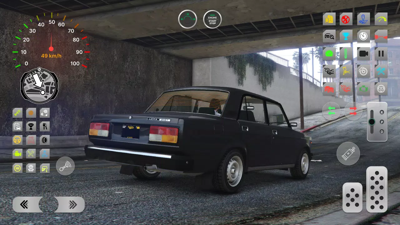 VAZ 2107 Simulator: Drift Lada Capture d'écran 2