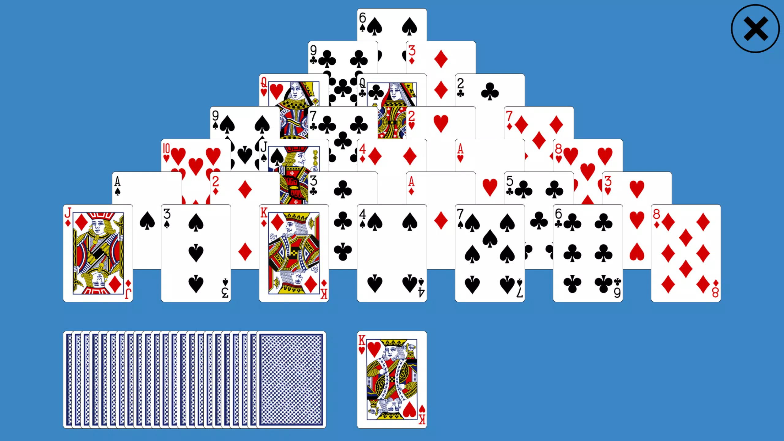 Classic Pyramid Solitaire Ekran Görüntüsü 0