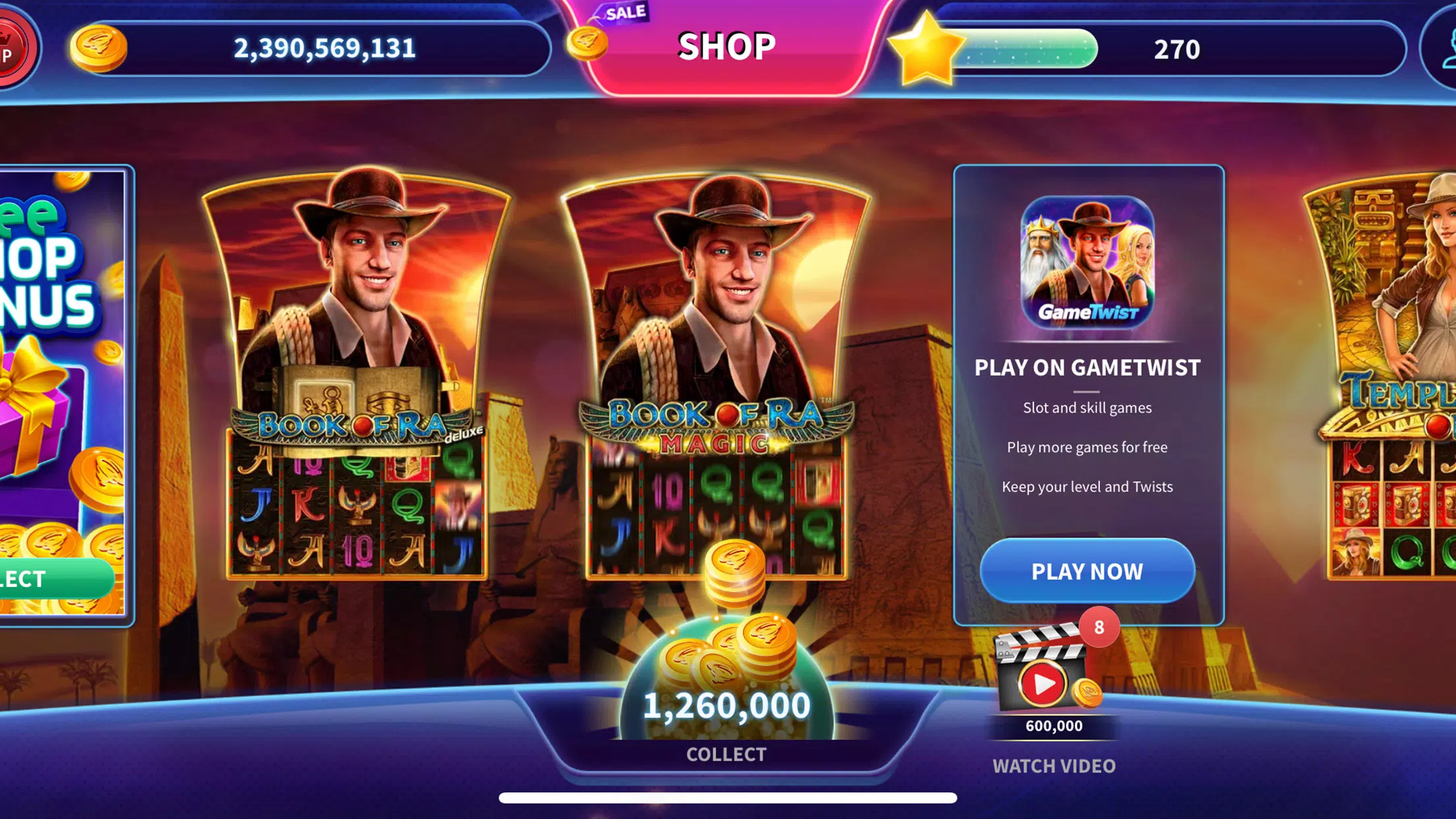 Book of Ra™ Deluxe Slot স্ক্রিনশট 1