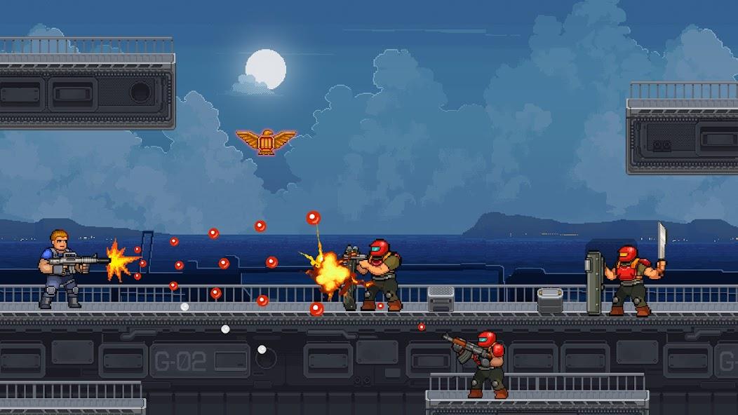 Schermata Gun Force Side-scrolling Game Mod 3