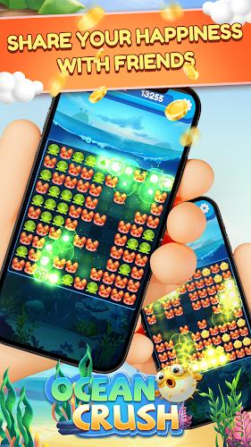 Ocean Crush-Matching Games Screenshot 3