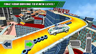 Roof Jumping Car Parking Games Ekran Görüntüsü 3