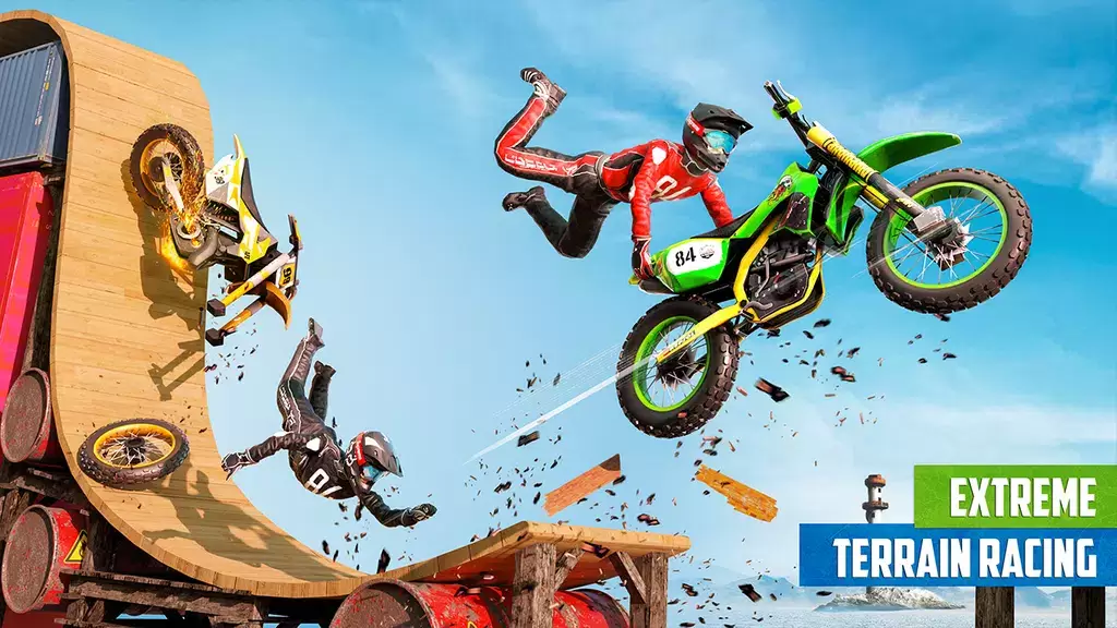 Bike Stunt Heroes: Bike Games Captura de tela 1