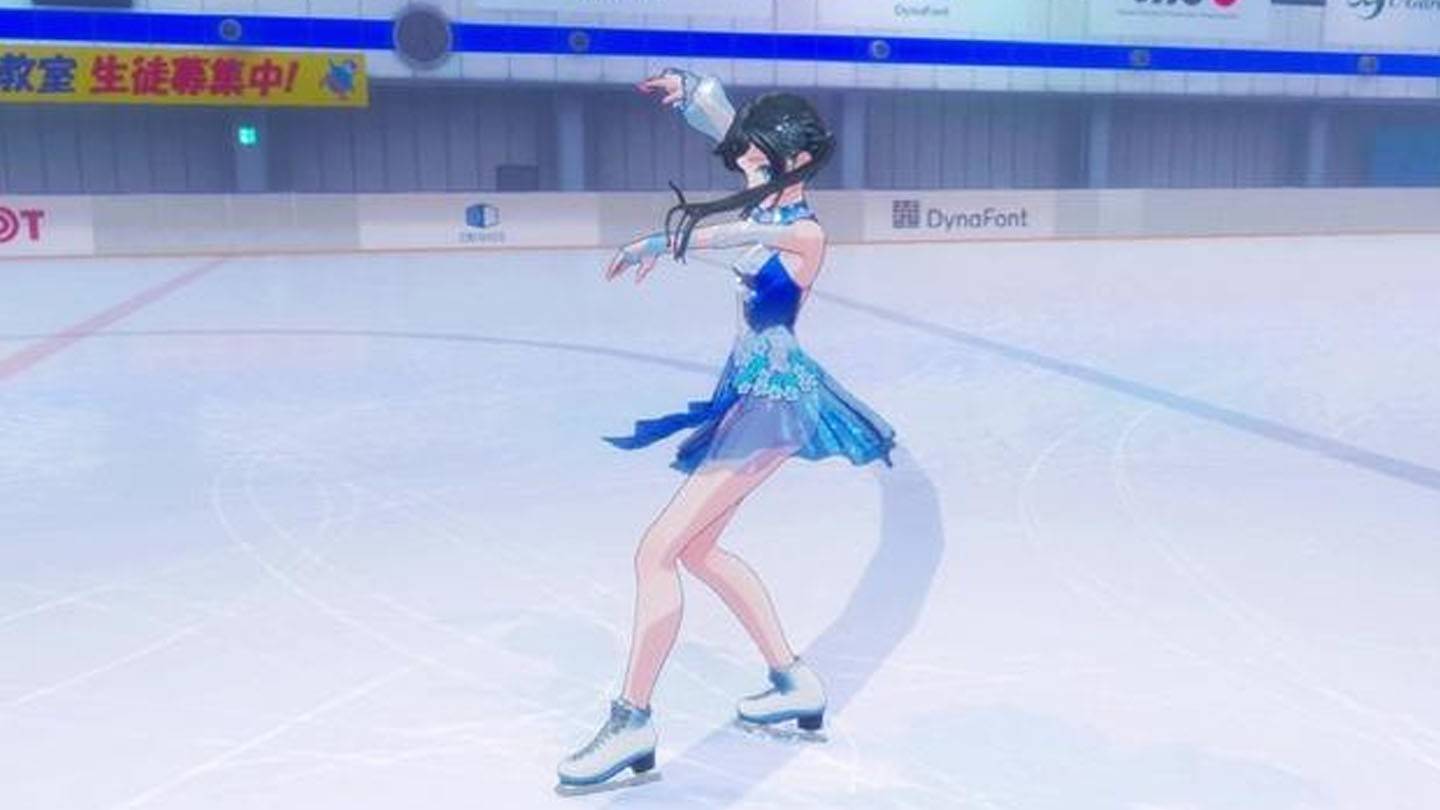 Anime -Figur Skating Sim: Eis am Rand startet