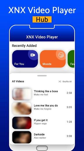 XNX Video Player - All Format HD Video Player Screenshot 1