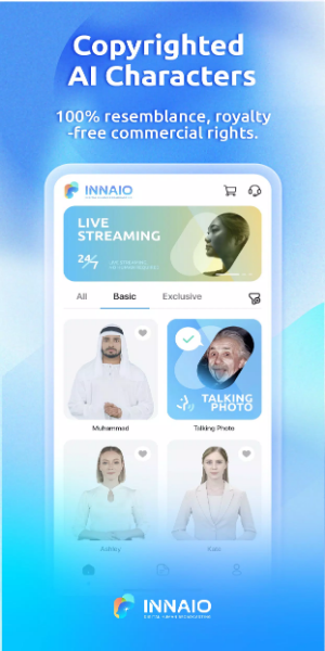 InnAIO - AI Avatar Video Maker Zrzut ekranu 0