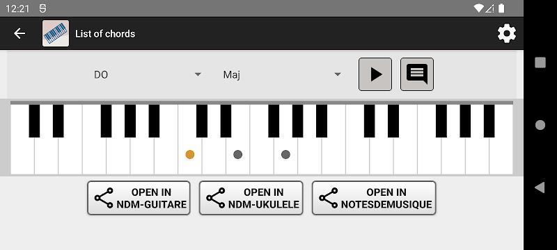 NDM - Piano (Read music) स्क्रीनशॉट 3