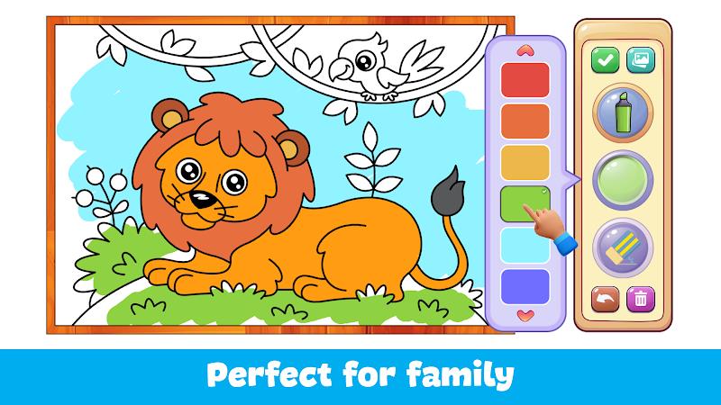 Kids Coloring Game Color Learn 스크린샷 2