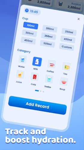 Water Reminder - Drink Tracker Capture d'écran 1