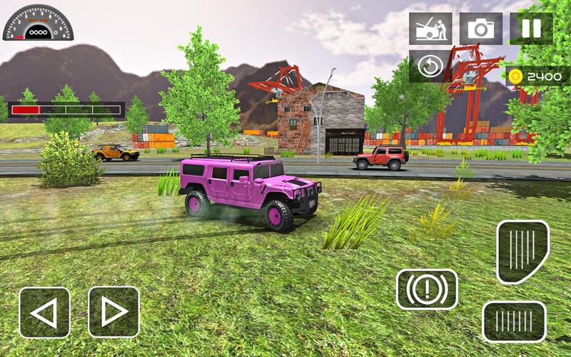 6x6 Truck Offroad Driving Sim Screenshot 3