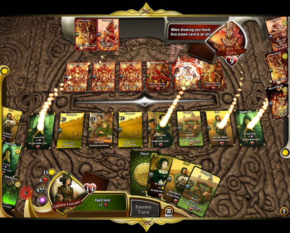 War of Omens Deck Builder Collectible Card Game Screenshot 0