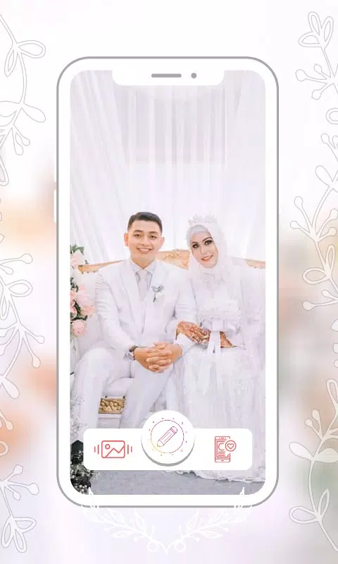 Hijab Couple Bridal Editor Zrzut ekranu 3