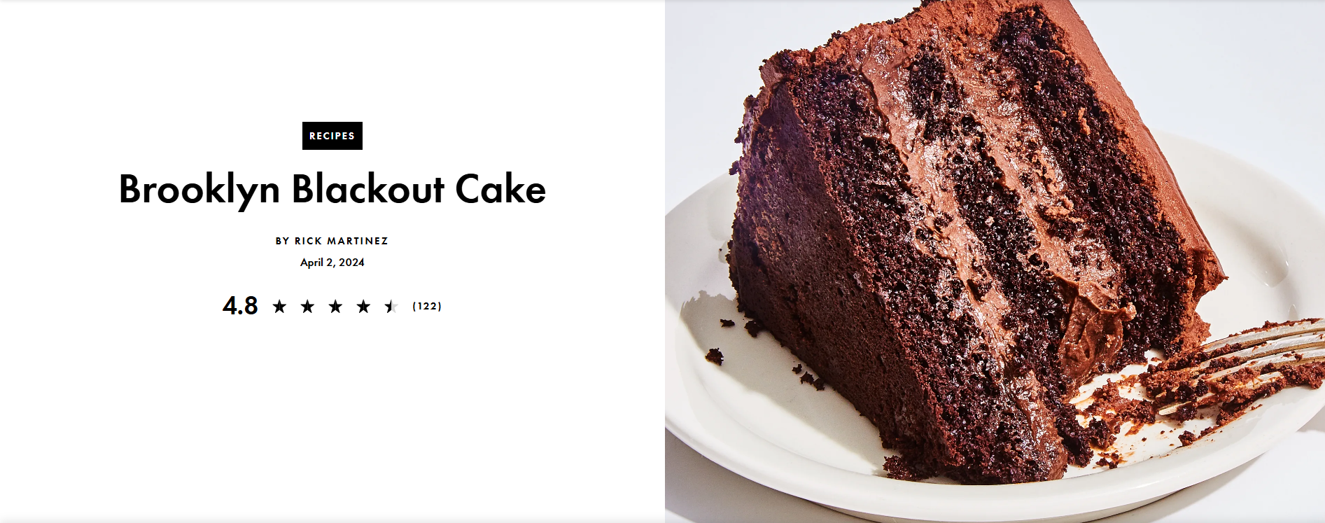 Is de cake een leugen? Afbeelding Credit: Bon Appétit.