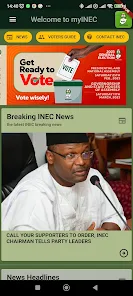 myINEC: Official app of INEC Screenshot 0