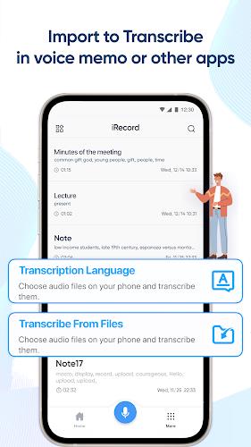 iRecord: Transcribe Voice Note應用截圖第1張