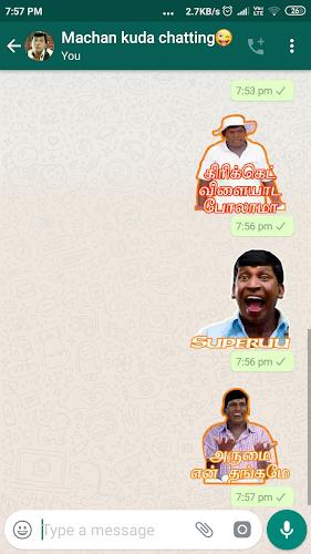 Tamil Stickers: WAStickerApps應用截圖第3張