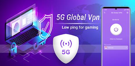 5G Global Vpn Singapore Ảnh chụp màn hình 1