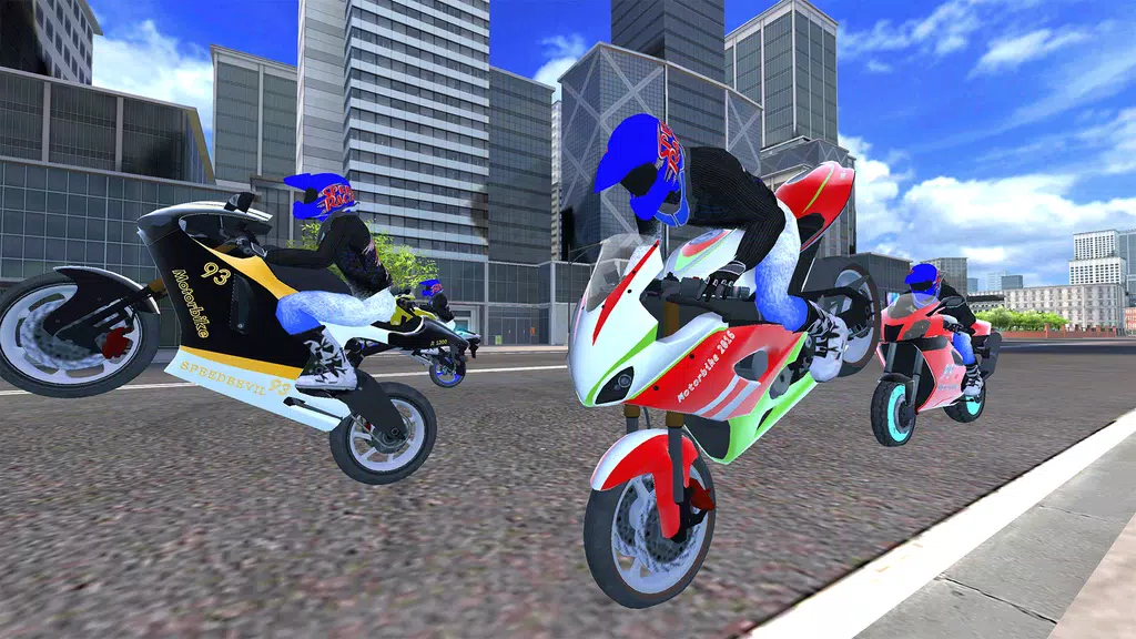 Real Moto Bike City Racing Schermafbeelding 2