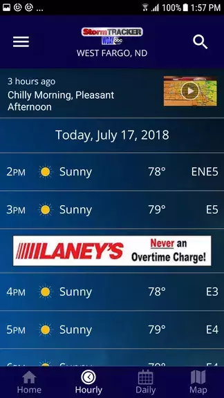 WDAY StormTRACKER स्क्रीनशॉट 1